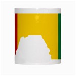 Guinea Flag Map Geography Outline White Mugs Center