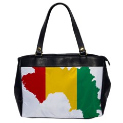 Guinea Flag Map Geography Outline Oversize Office Handbag by Sapixe