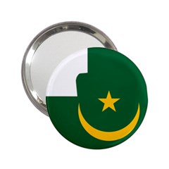 Mauritania Flag Map Geography 2 25  Handbag Mirrors by Sapixe