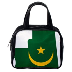 Mauritania Flag Map Geography Classic Handbag (one Side)