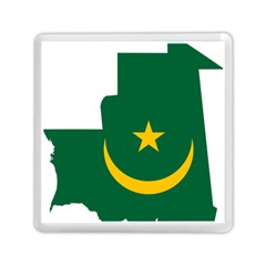 Mauritania Flag Map Geography Memory Card Reader (square) by Sapixe