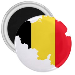 Belgium Country Europe Flag 3  Magnets