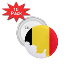 Belgium Country Europe Flag 1 75  Buttons (10 Pack) by Sapixe