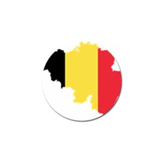 Belgium Country Europe Flag Golf Ball Marker by Sapixe