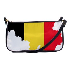 Belgium Country Europe Flag Shoulder Clutch Bag by Sapixe