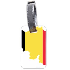 Belgium Country Europe Flag Luggage Tag (two Sides) by Sapixe