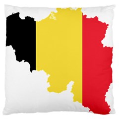 Belgium Country Europe Flag Standard Flano Cushion Case (one Side) by Sapixe