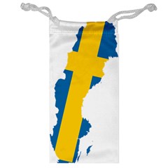 Sweden Country Europe Flag Borders Jewelry Bag by Sapixe