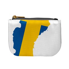 Sweden Country Europe Flag Borders Mini Coin Purse by Sapixe