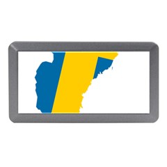 Sweden Country Europe Flag Borders Memory Card Reader (mini) by Sapixe