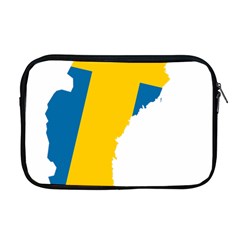 Sweden Country Europe Flag Borders Apple Macbook Pro 17  Zipper Case by Sapixe