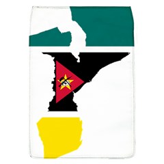 Mozambique Flag Map Geography Removable Flap Cover (l) by Sapixe