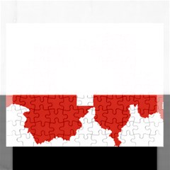 Switzerland Country Europe Flag Rectangular Jigsaw Puzzl by Sapixe