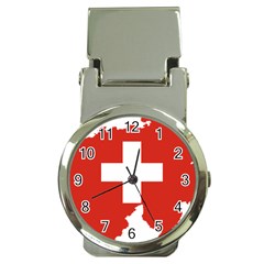 Switzerland Country Europe Flag Money Clip Watches by Sapixe