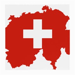 Switzerland Country Europe Flag Medium Glasses Cloth by Sapixe