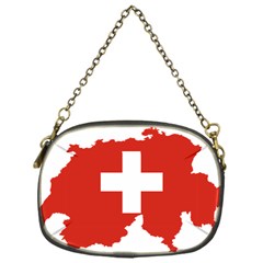 Switzerland Country Europe Flag Chain Purse (one Side) by Sapixe