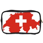 Switzerland Country Europe Flag Toiletries Bag (Two Sides) Front