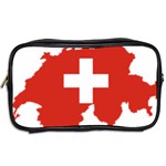 Switzerland Country Europe Flag Toiletries Bag (Two Sides) Back