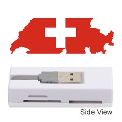 Switzerland Country Europe Flag Memory Card Reader (stick) by Sapixe