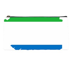 Sierra Leone Flag Map Geography Pencil Cases by Sapixe