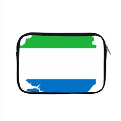 Sierra Leone Flag Map Geography Apple Macbook Pro 15  Zipper Case by Sapixe