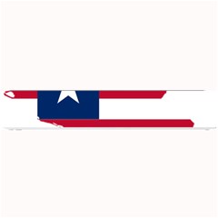 Liberia Flag Map Geography Outline Small Bar Mats by Sapixe