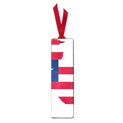 Liberia Flag Map Geography Outline Small Book Marks by Sapixe