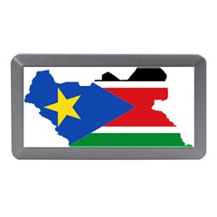 South Sudan Flag Map Geography Memory Card Reader (mini) by Sapixe