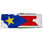 South Sudan Flag Map Geography Body Pillow Case Dakimakura (Two Sides) Front