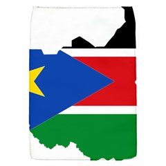 South Sudan Flag Map Geography Removable Flap Cover (s) by Sapixe