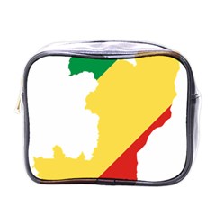 Congo Flag Map Geography Outline Mini Toiletries Bag (one Side) by Sapixe