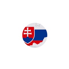 Slovakia Country Europe Flag 1  Mini Buttons by Sapixe