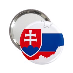 Slovakia Country Europe Flag 2 25  Handbag Mirrors by Sapixe