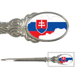 Slovakia Country Europe Flag Letter Opener by Sapixe