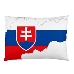 Slovakia Country Europe Flag Pillow Case by Sapixe