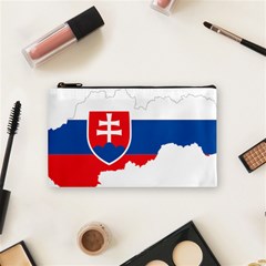 Slovakia Country Europe Flag Cosmetic Bag (small) by Sapixe