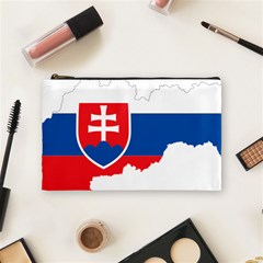 Slovakia Country Europe Flag Cosmetic Bag (medium) by Sapixe