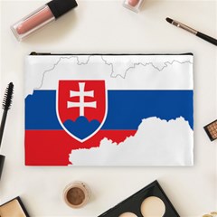 Slovakia Country Europe Flag Cosmetic Bag (large) by Sapixe