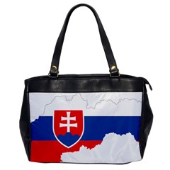 Slovakia Country Europe Flag Oversize Office Handbag by Sapixe