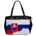 Slovakia Country Europe Flag Oversize Office Handbag Front