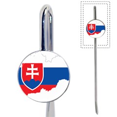 Slovakia Country Europe Flag Book Mark by Sapixe