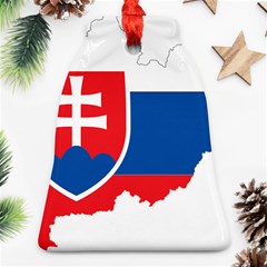 Slovakia Country Europe Flag Bell Ornament (two Sides) by Sapixe