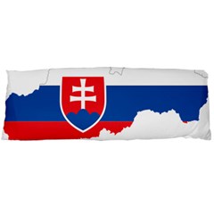 Slovakia Country Europe Flag Body Pillow Case (dakimakura) by Sapixe