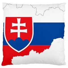 Slovakia Country Europe Flag Large Cushion Case (one Side) by Sapixe