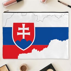 Slovakia Country Europe Flag Cosmetic Bag (xxxl) by Sapixe