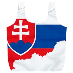 Slovakia Country Europe Flag Full Print Recycle Bag (xl) by Sapixe