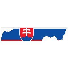 Slovakia Country Europe Flag Small Flano Scarf by Sapixe