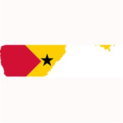 Sao Tome Principe Flag Map Large Bar Mats by Sapixe