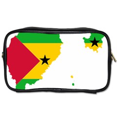 Sao Tome Principe Flag Map Toiletries Bag (one Side) by Sapixe