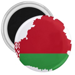 Belarus Country Europe Flag 3  Magnets by Sapixe